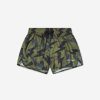 Teen Neil Barrett Swimwear | Boys Thunderbolt Swim Shorts In Green