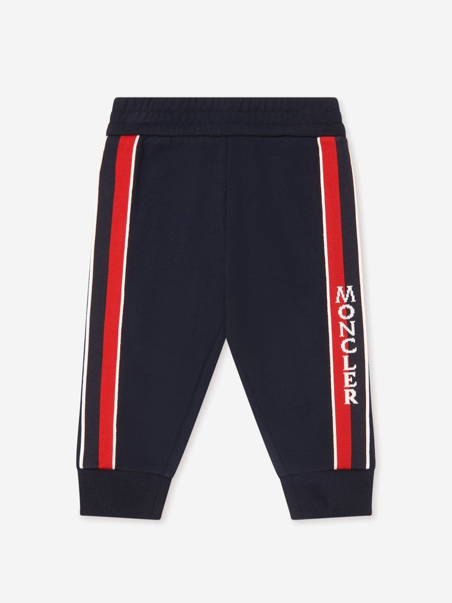 Baby Moncler Enfant Sweatpants | Baby Boys Logo Joggers In Navy