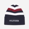 Teen Tommy Hilfiger Accessories | Kids Corporate Hilfiger Beanie Hat In Navy