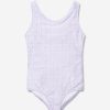 Girls Givenchy Swimwear | Girls 4G Logo Swimming Costume In Lilac