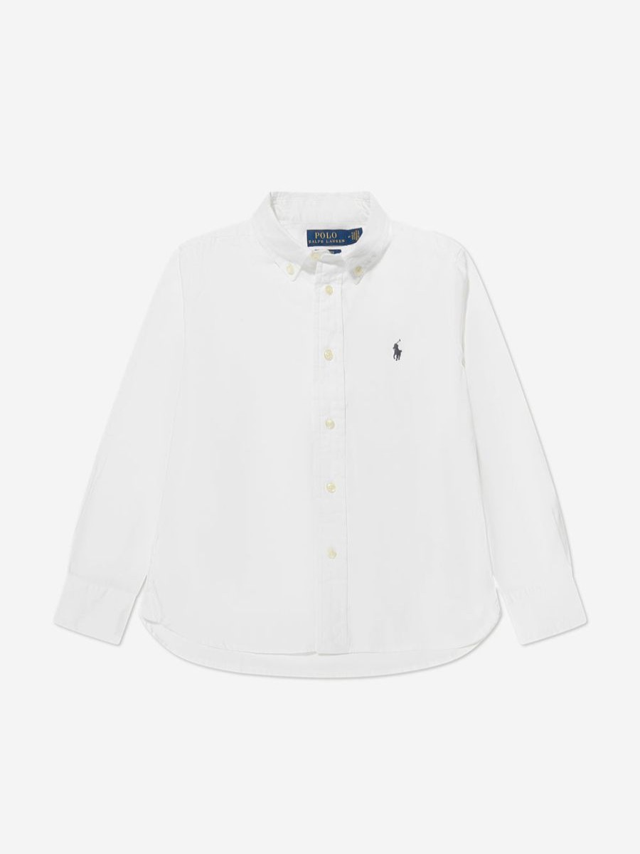 Teen Ralph Lauren Kids Shirts | Ralph Lauren Kids - Boys Slim Fit Oxford Shirt | Childsplay Clothing