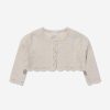 Girls Paz Rodriguez Jumpers & Cardigans | Baby Girls Knitted Cardigan In Ivory