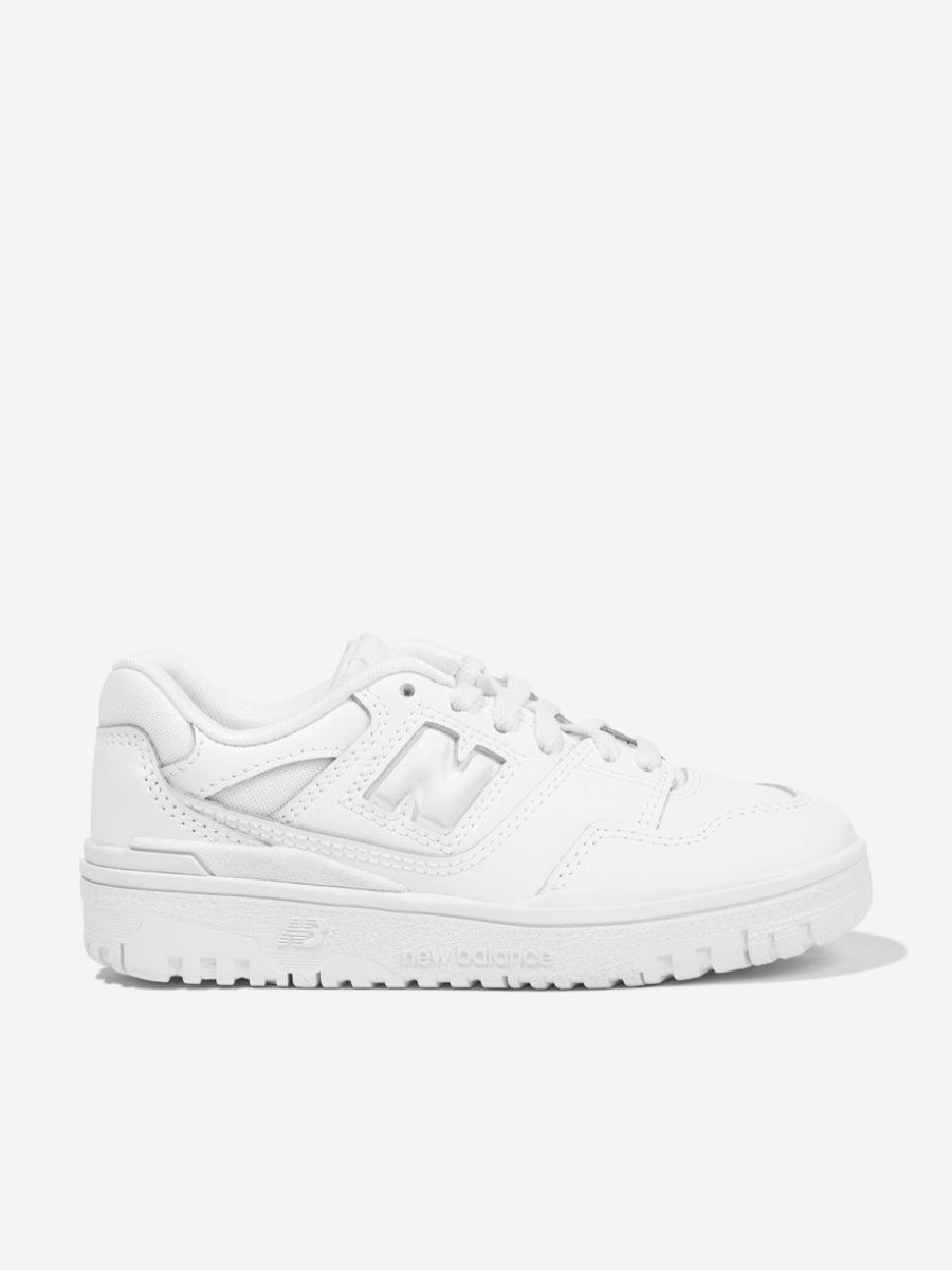 Girls New Balance Sneakers | Kids 550 Trainers In White