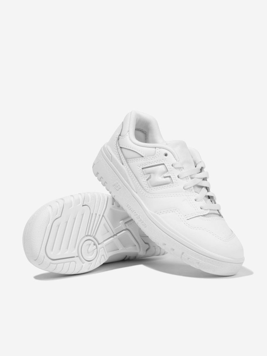 Girls New Balance Sneakers | Kids 550 Trainers In White