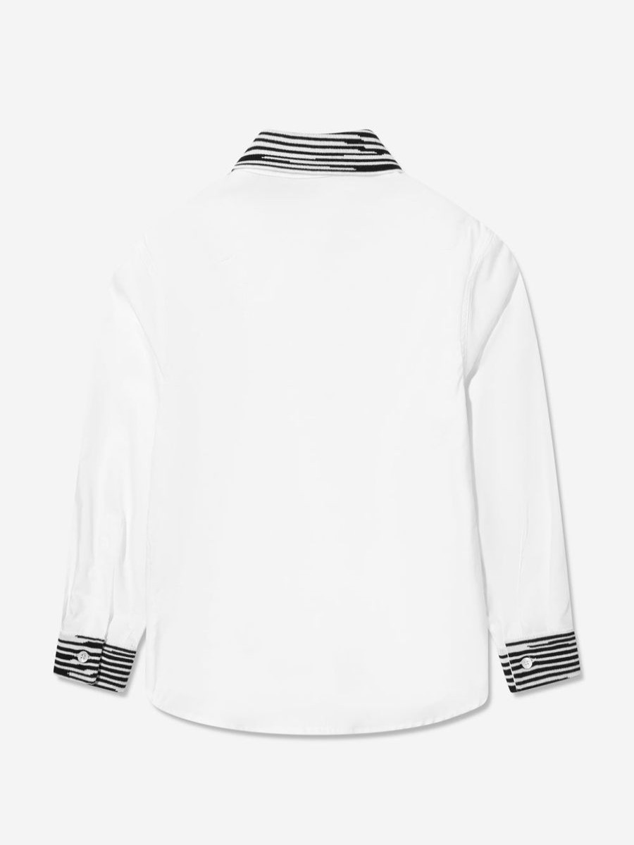 Teen Missoni Shirts | Boys Branded Shirt In White