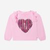 Teen Billieblush Sweatshirts & Hoodies | Girls Amazing Long Sleeve T-Shirt In Pink