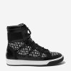 Teen Balmain Footwear | Kids Logo Print High Top Trainers