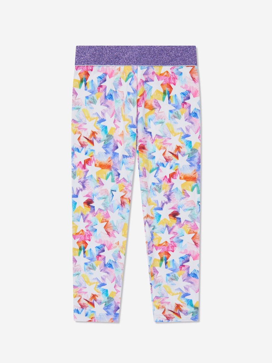 Girls Stella McCartney Kids Leggings | Girls Star Print Leggings In Multicolour