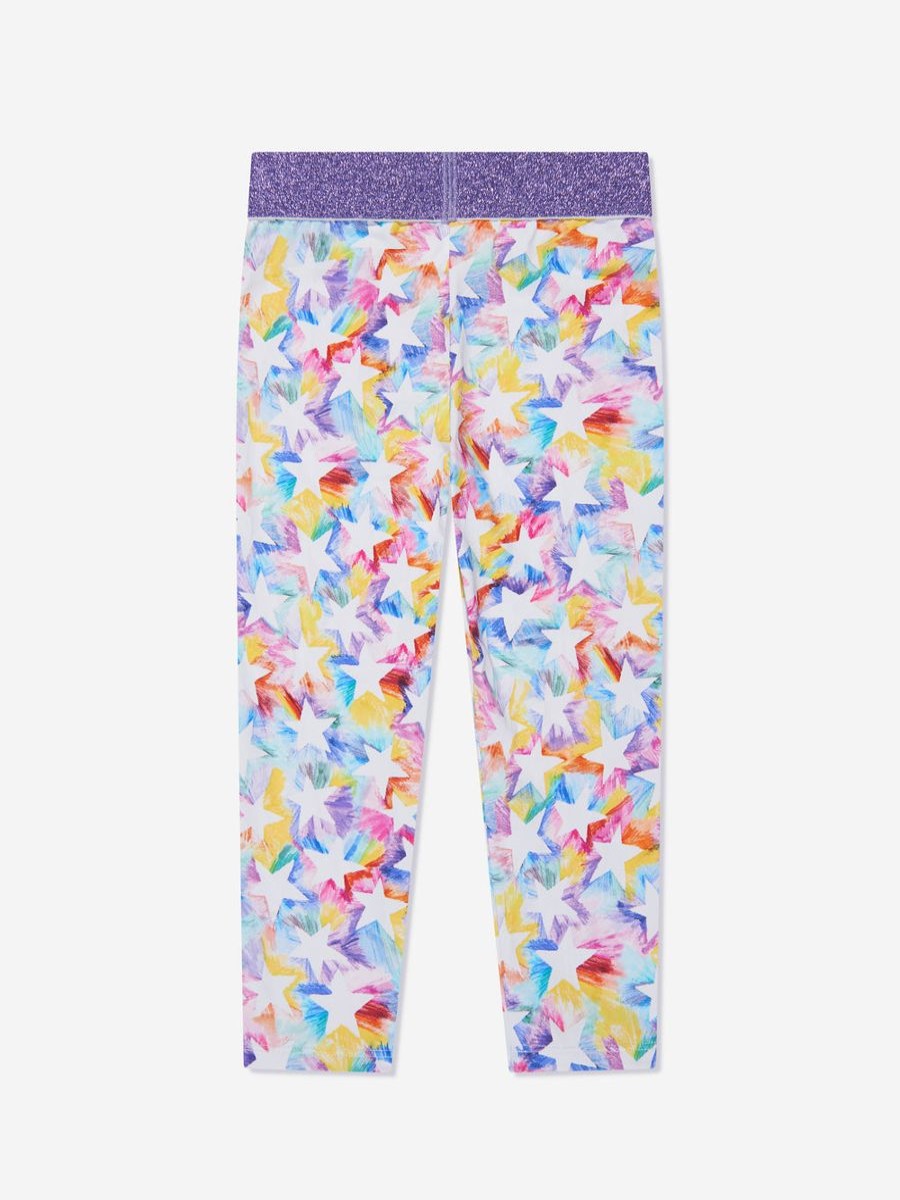 Girls Stella McCartney Kids Leggings | Girls Star Print Leggings In Multicolour