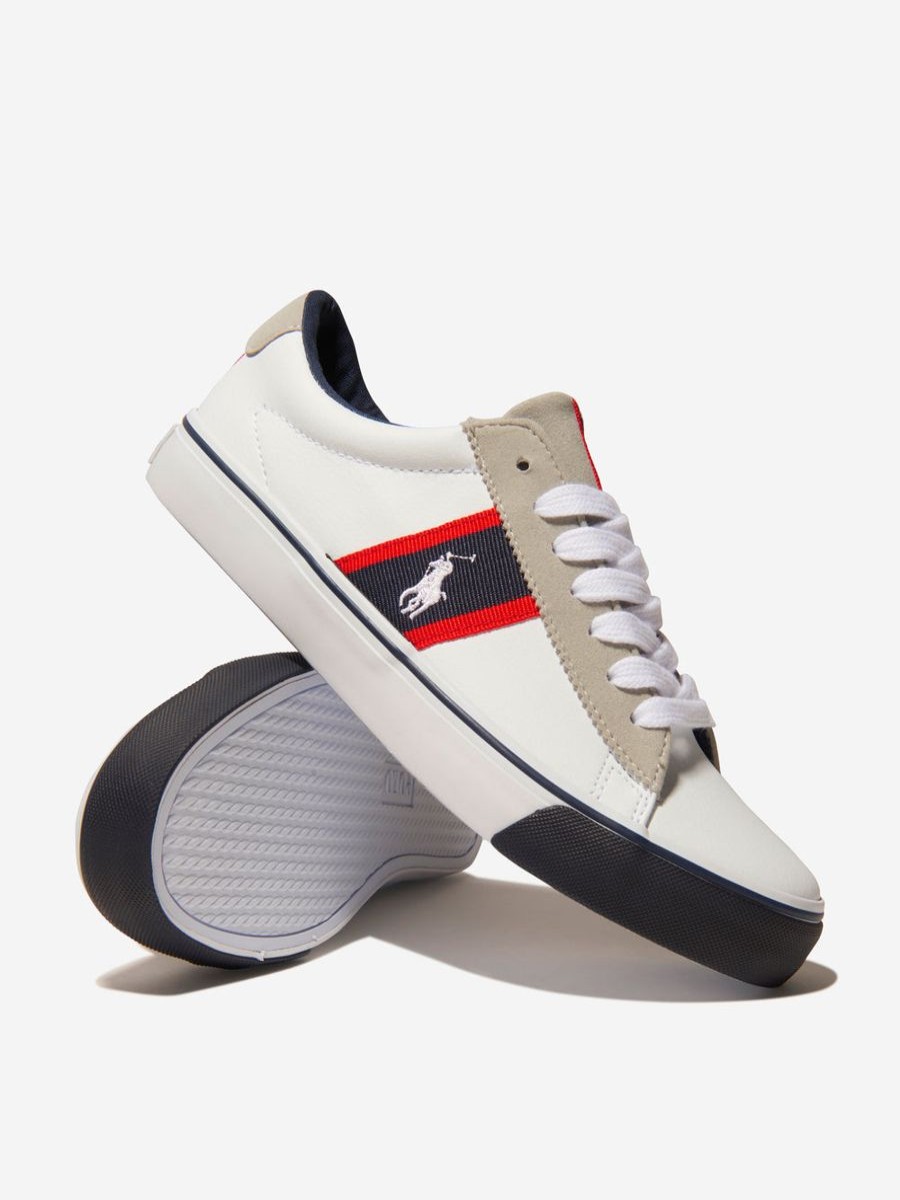 Teen Ralph Lauren Kids Footwear | Ralph Lauren Kids - Boys Westcott Trainers | Childsplay Clothing