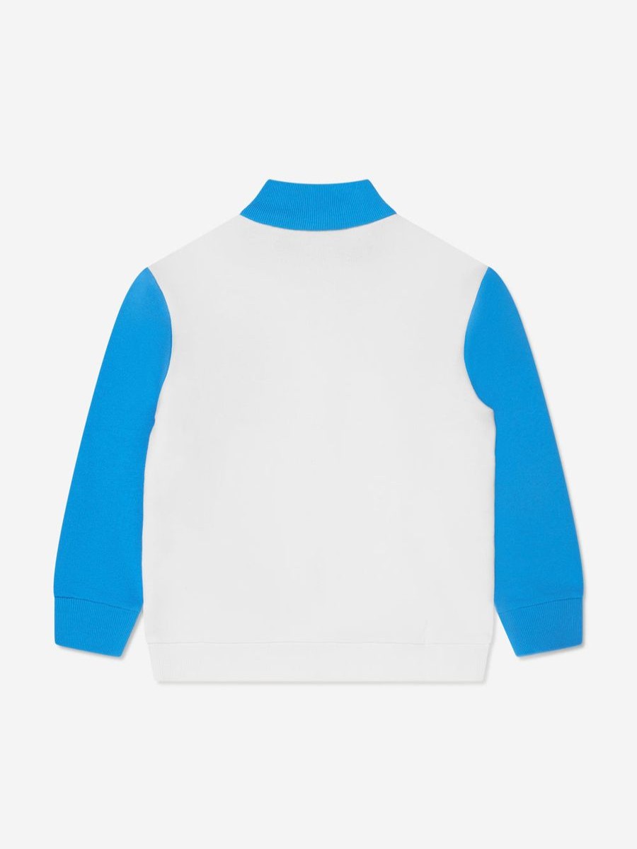 Baby Gucci Kids Sweatshirts & Hoodies | Baby Boys Logo Zip Up Top In Blue