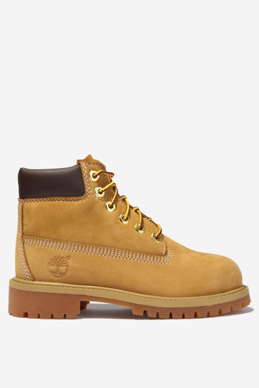 Teen Timberland Footwear | Timberland - Kids Nubuck 6 Inch Premium Boots | Childsplay Clothing