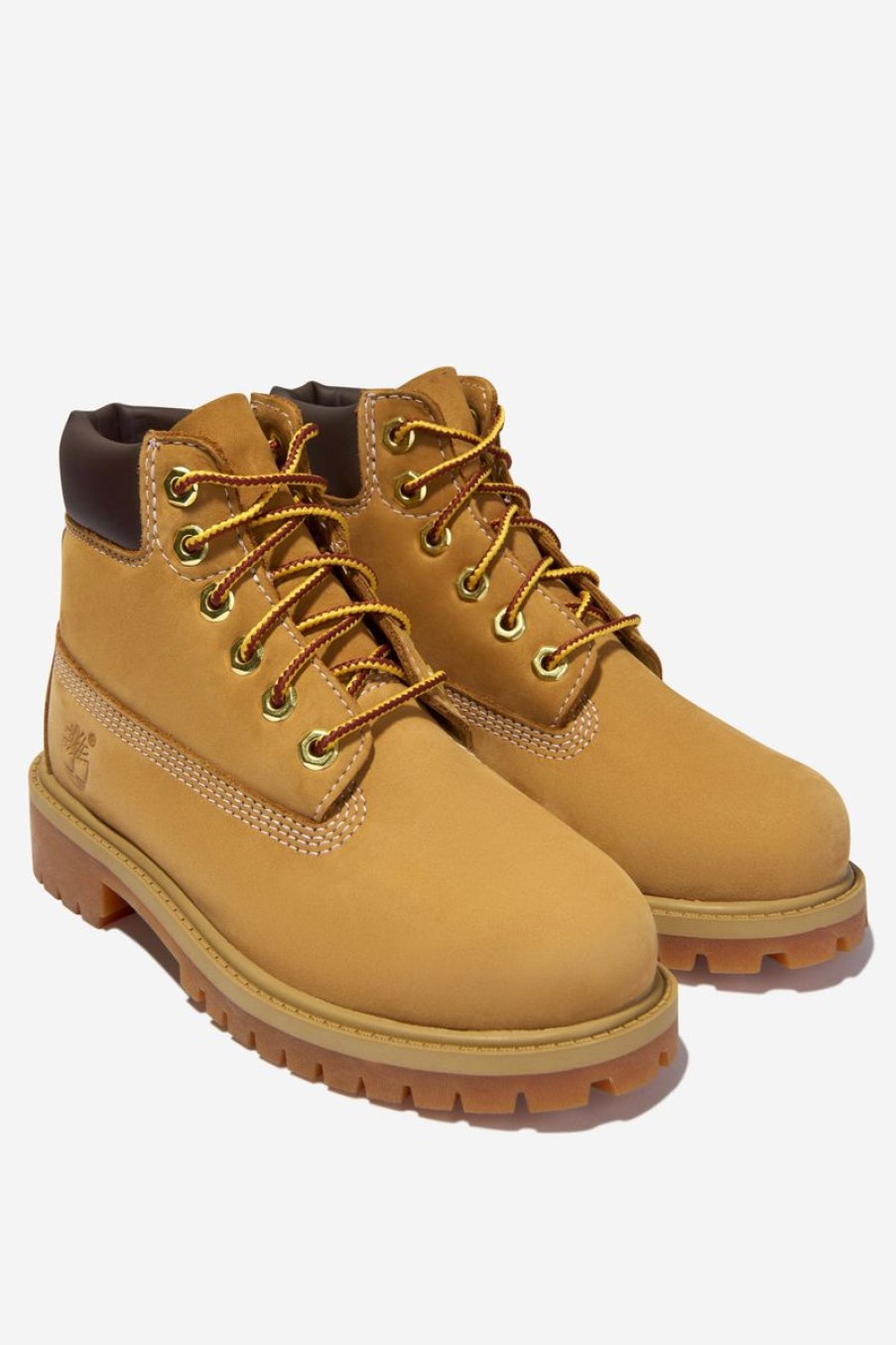 Teen Timberland Footwear | Timberland - Kids Nubuck 6 Inch Premium Boots | Childsplay Clothing