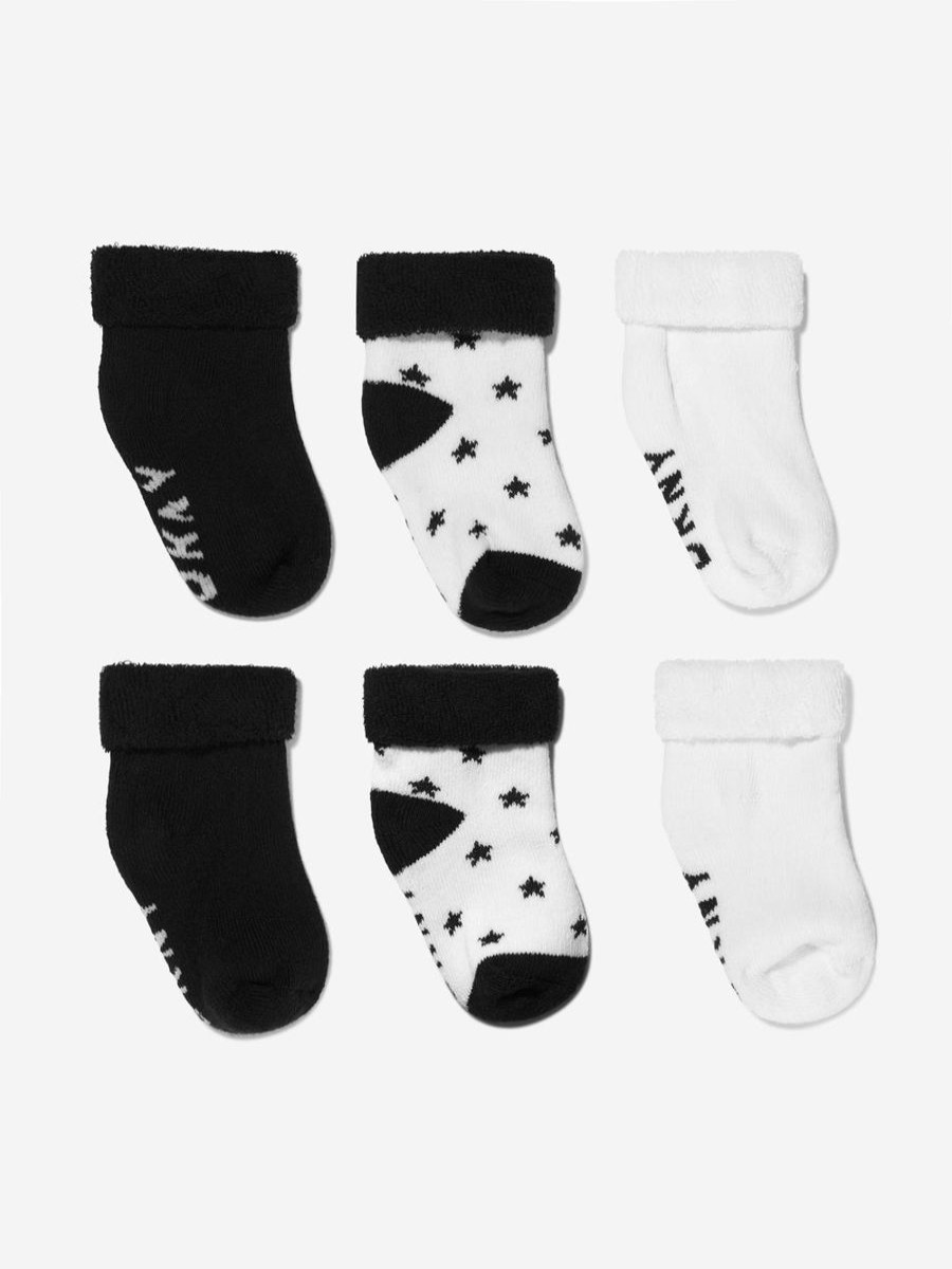 Baby DKNY Socks & Tights | Baby Socks Set In Black