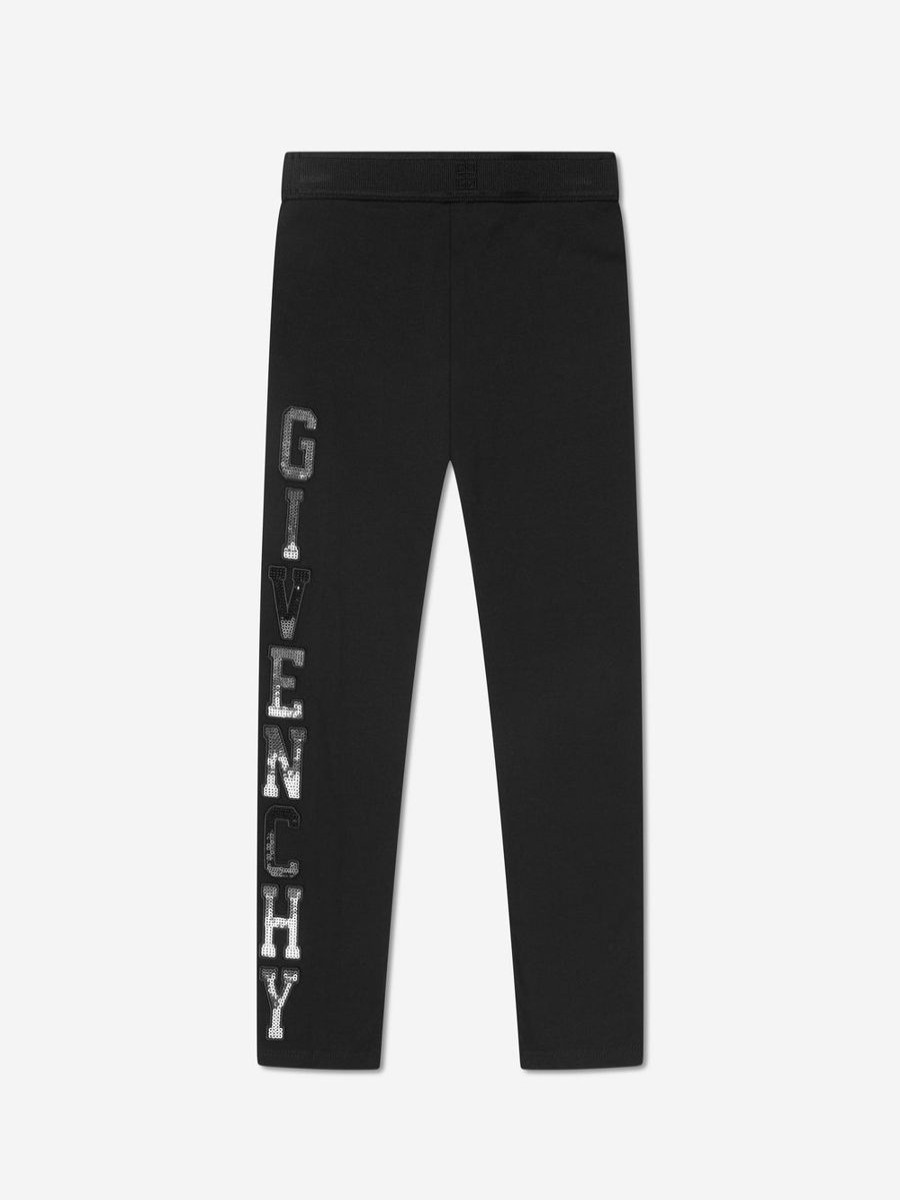 Girls Givenchy Leggings | Girls Logo Leggings In Black