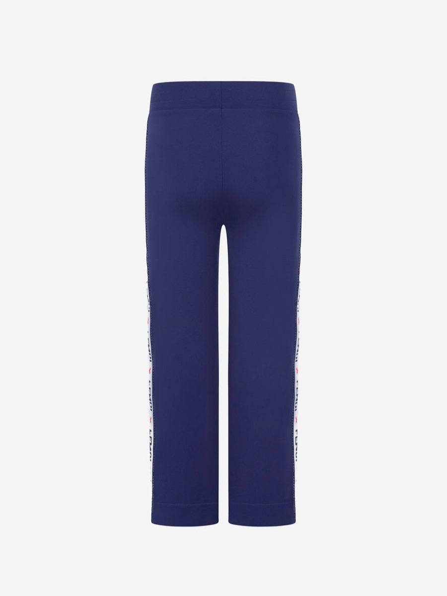 Girls Fendi Kids Trousers | Mania Logo Trim Trousers