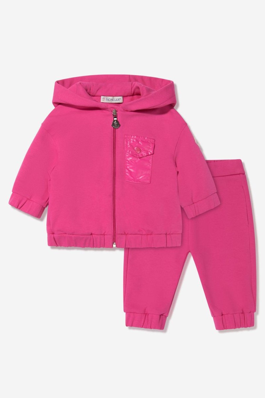 Baby Moncler Enfant Tracksuits | Baby Girls Pocket Tracksuit In Pink