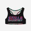 Girls Stella McCartney Kids Underwear | Stella Mccartney Kids - Girls Cropped Floral Logo Sports Top | Childsplay Clothing