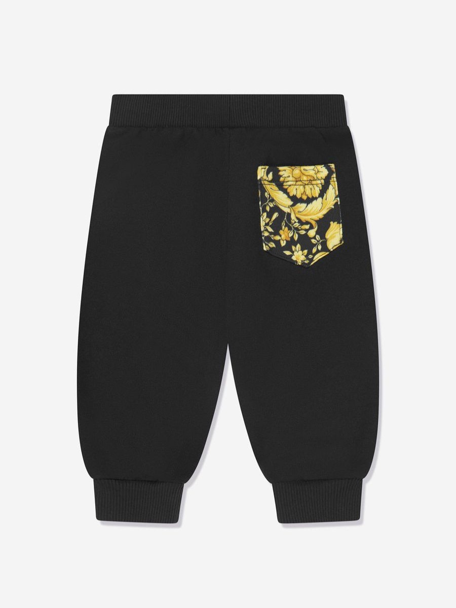 Baby Versace Sweatpants | Baby Barocco Joggers In Black