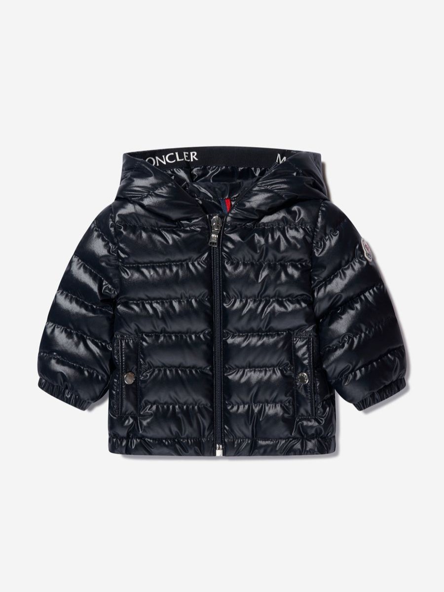 Baby Moncler Enfant Coats & Jackets | Baby Boys Down Padded Sesen Jacket In Navy