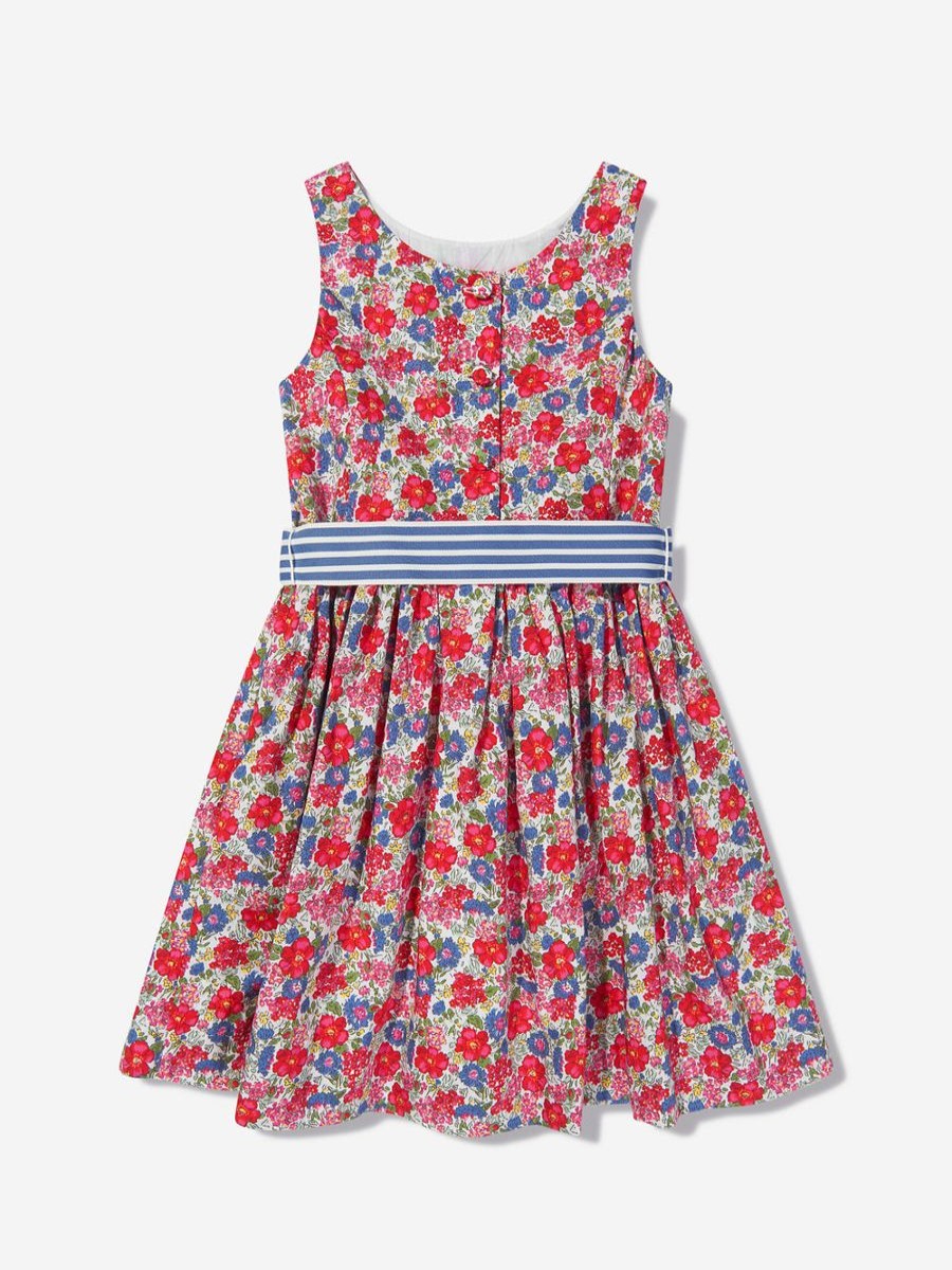 Teen Ralph Lauren Kids Sweatshirts & Hoodies | Girls Sleeveless Floral Dress In Multicolour