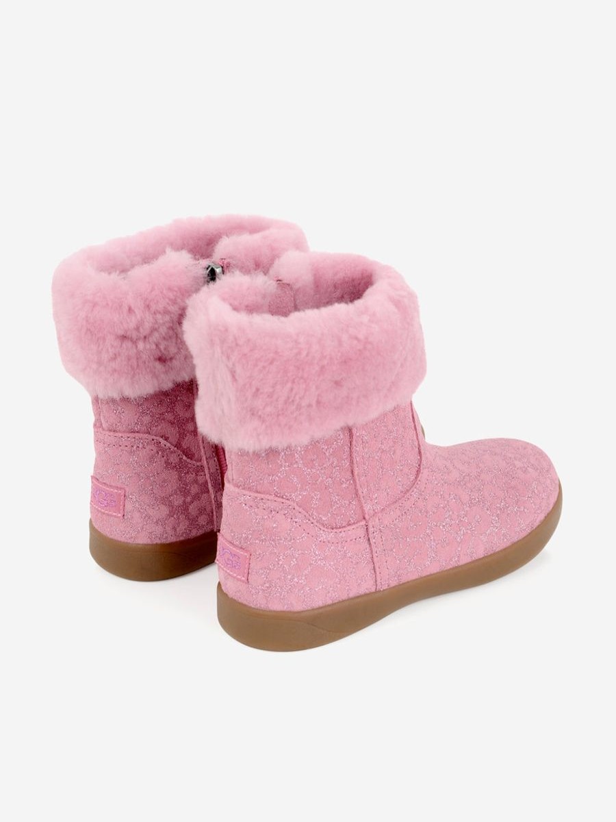 Girls UGG Boots | Ugg Girls Jorie Glitter Leopard Booties