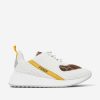 Girls Fendi Kids Sneakers | Kids Mesh Ff Logo Trainers In White