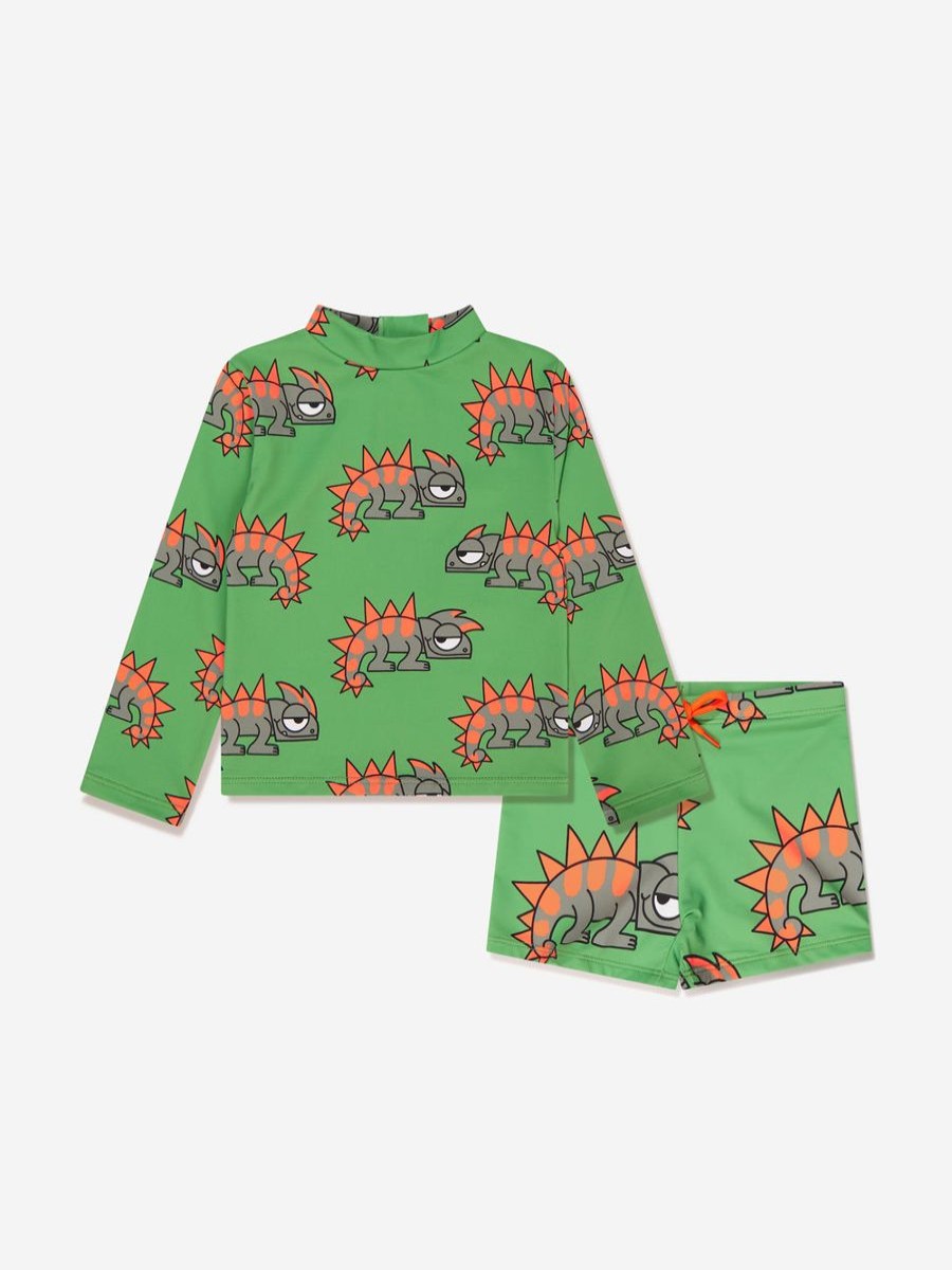 Baby Stella McCartney Kids Swimwear | Baby Boys Swim Set In Green