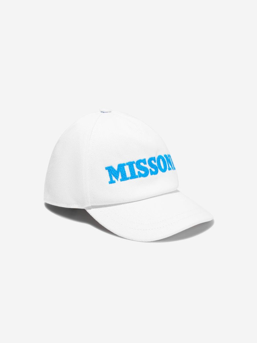 Teen Missoni Accessories | Kids Logo Cap In White