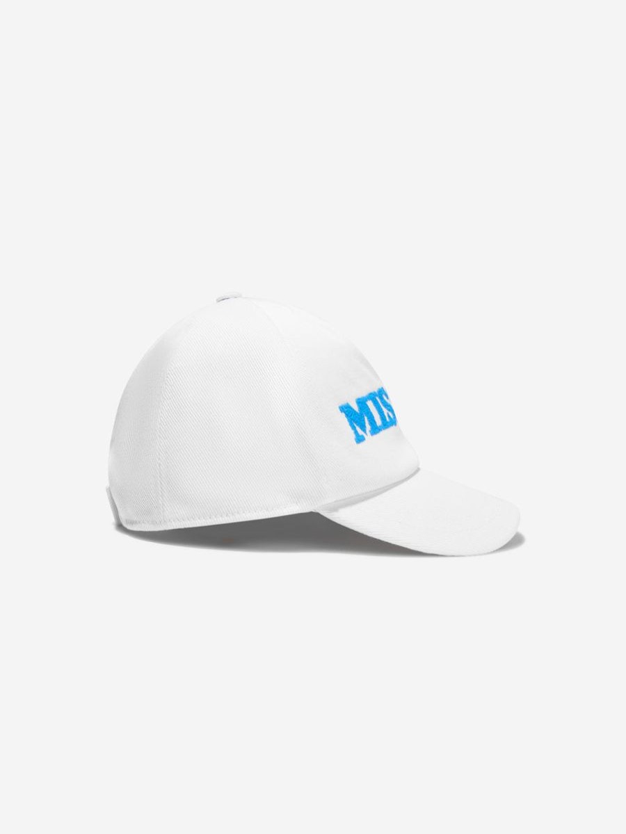 Teen Missoni Accessories | Kids Logo Cap In White