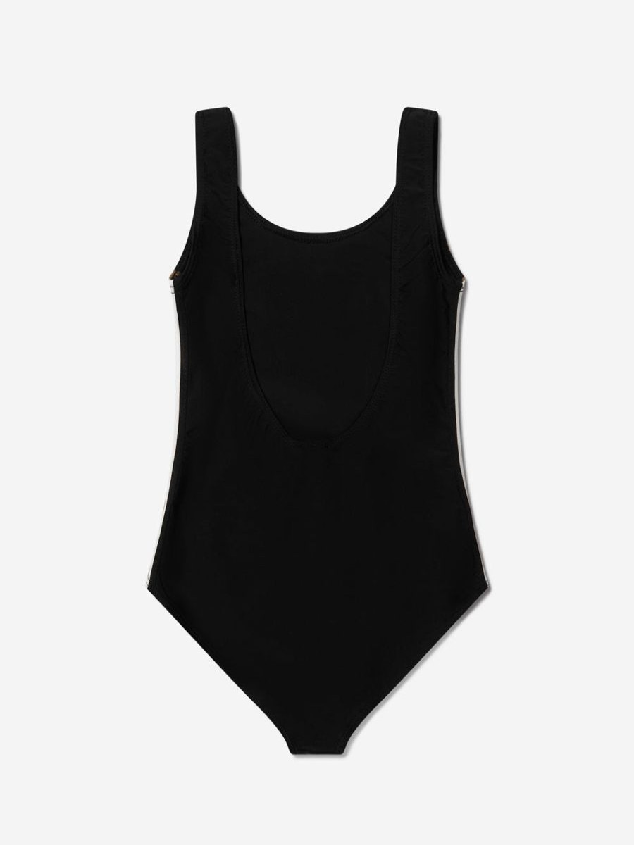 Teen BOSS Swimwear | Girls Logo Swimming Costume In Black