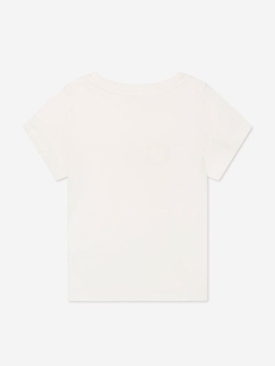 Girls Chloé Tops & T-Shirts | Girls Logo T-Shirt In Ivory