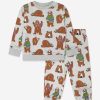 Baby Stella McCartney Kids Tracksuits | Baby Boys Bear Print Tracksuit In Grey