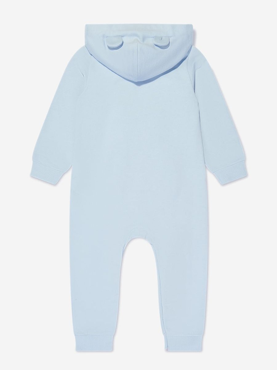 Baby Dolce & Gabbana Kids Babygrows & Rompers | Baby Boys Hooded Onesie In Blue