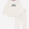 Girls Tommy Hilfiger Tracksuits | Baby Hilfiger Flag Tracksuit In White