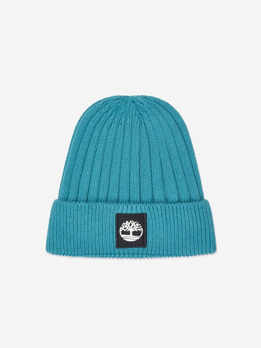 Teen Timberland Sweatshirts & Hoodies | Boys Knitted Beanie Hat In Black