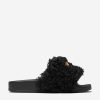 Teen Versace Footwear | Versace - Kid Fluffy Medusa Sliders | Childsplay Clothing