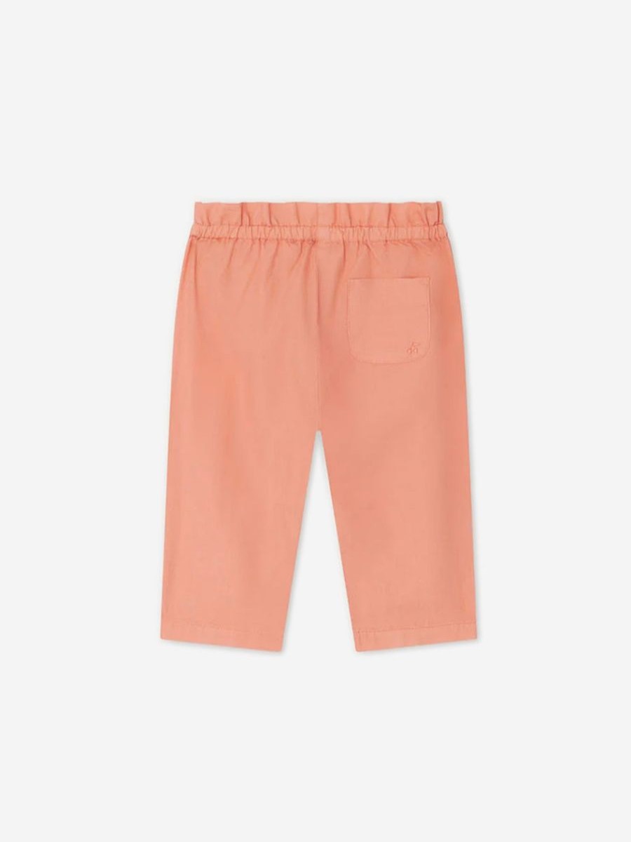 Girls Bonpoint Trousers | Baby Girls Luciole Trousers In Orange