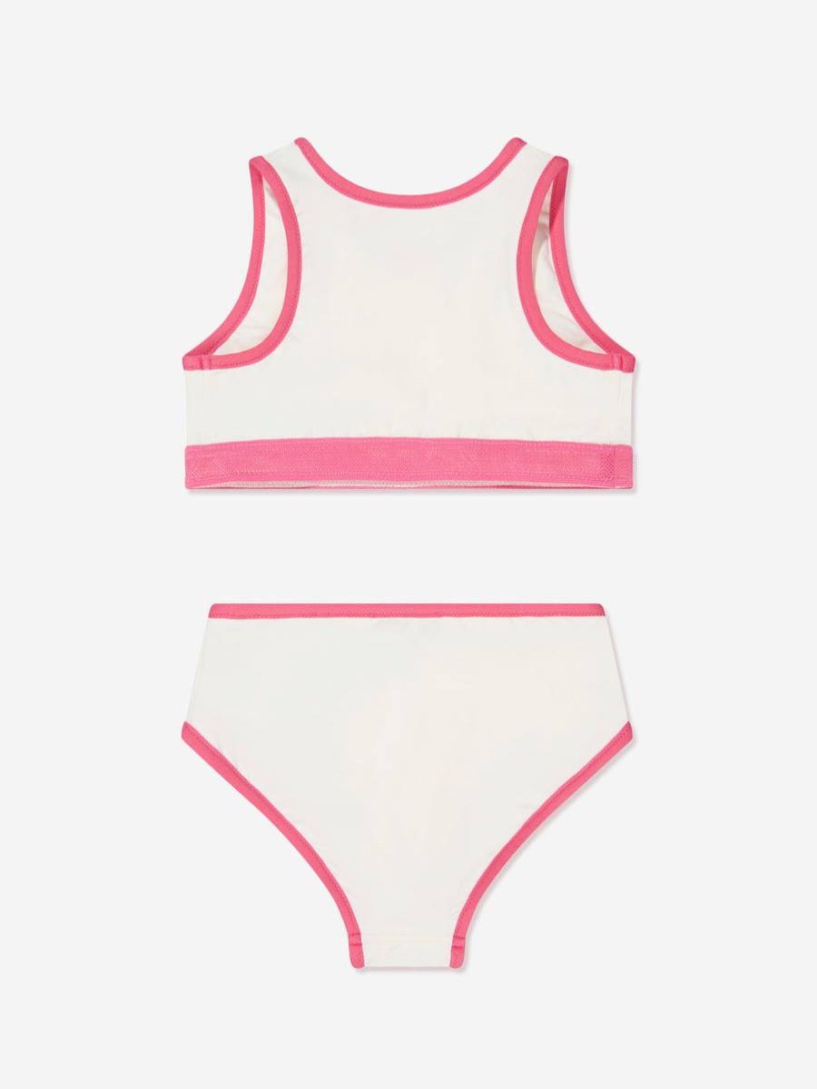 Girls Moncler Enfant Swimwear | Girls Logo Bikini In White