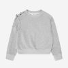 Teen Emilio Pucci Sweatshirts & Hoodies | Girls Ribbon Sweatshirt In Grey