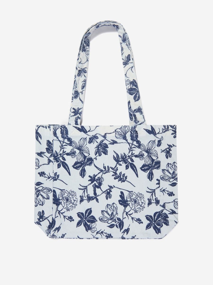 Girls DL1961 Bags & Backpacks | Girls Floral Tote Bag In White