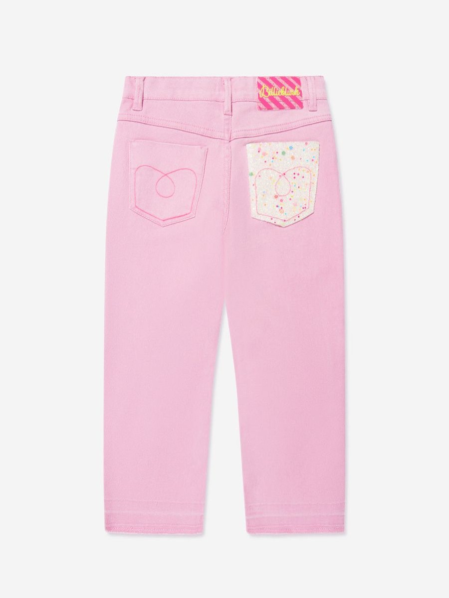 Teen Billieblush Sweatshirts & Hoodies | Girls Twill Trousers In Pink