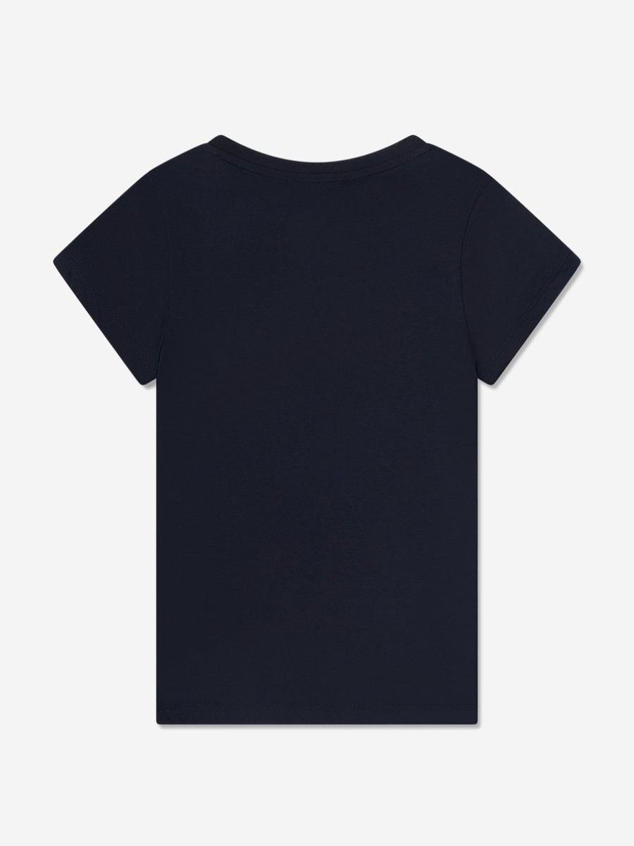 Girls Chloé Tops & T-Shirts | Girls Logo T-Shirt In Navy