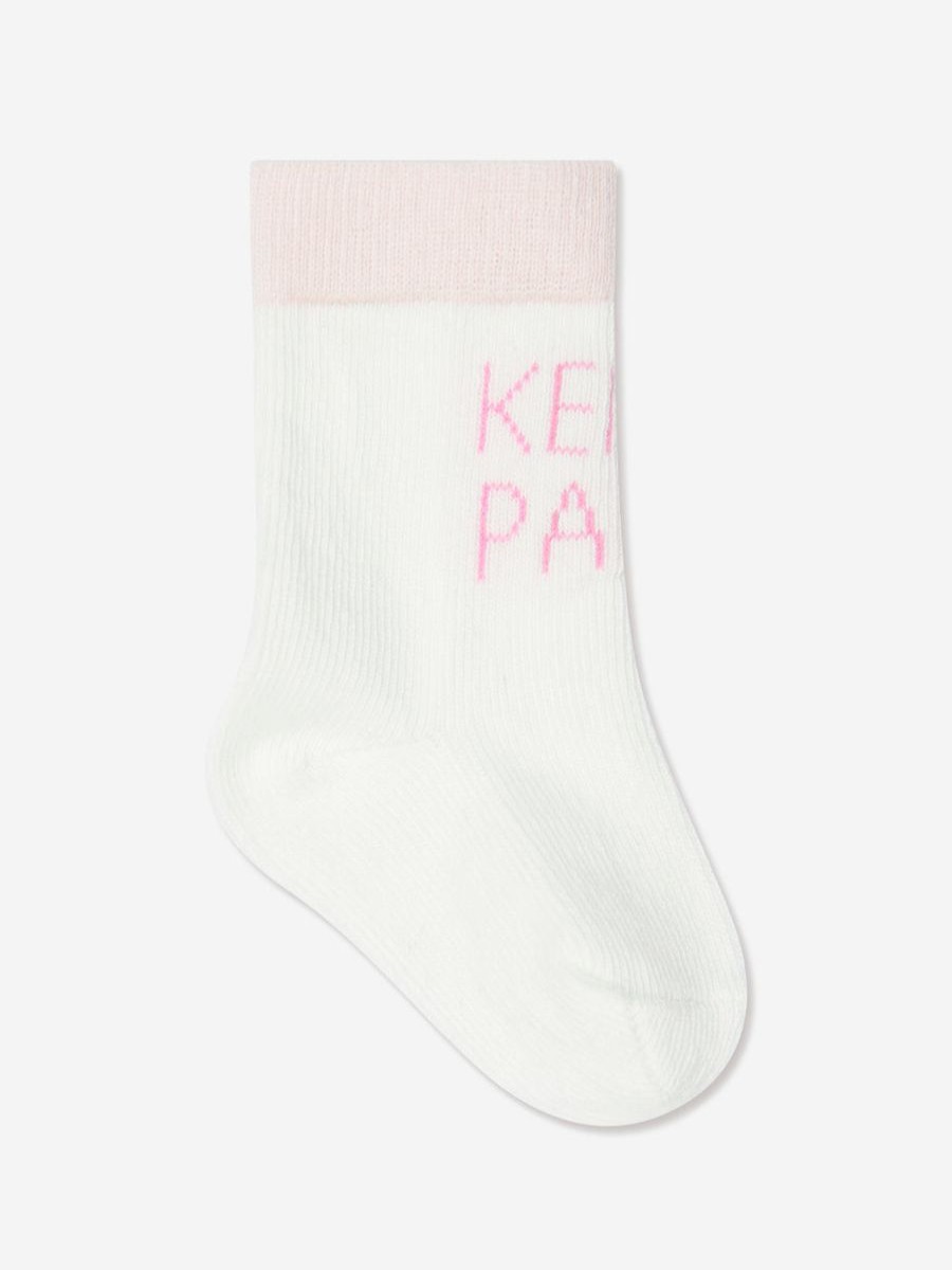 Girls KENZO KIDS Socks & Tights | Baby Girls Socks Set (2 Pack) In Pink