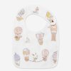 Baby Atelier Choux Bottles, Dummies & Bibs | Baby Pastel Circus Large Bib In White