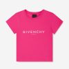 Girls Givenchy Tops & T-Shirts | Girls Logo T-Shirt In Pink