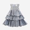 Teen Maison Ava Dresses | Girls Lumi Icy Occasion Dress In Grey