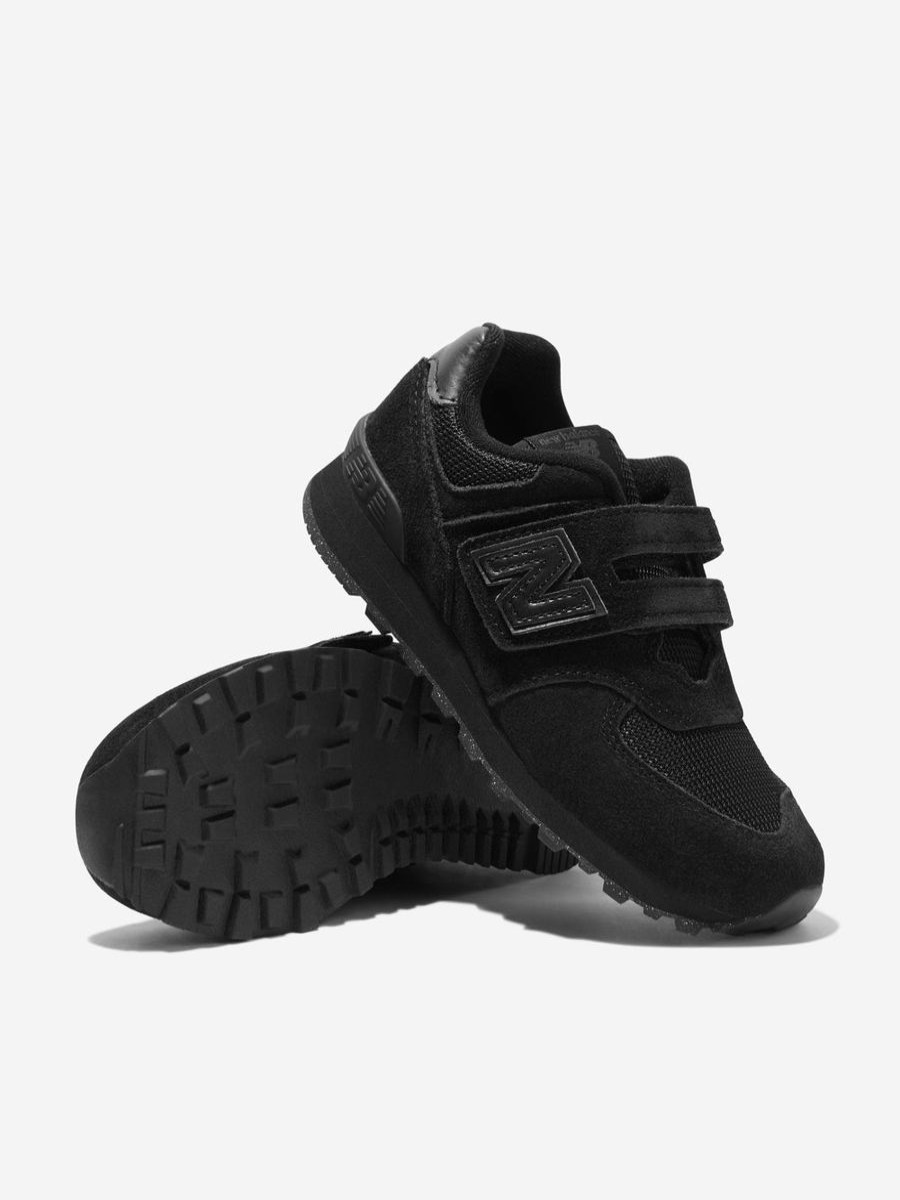 Girls New Balance Sneakers | Kids 574 Trainers In Black