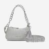 Girls Valentino Bags & Backpacks | Girls Surrey Shoulder Bag In Grey (31.9Cm)