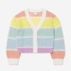 Teen Stella McCartney Kids Sweatshirts & Hoodies | Girls Knitted Cardigan In Multicolour